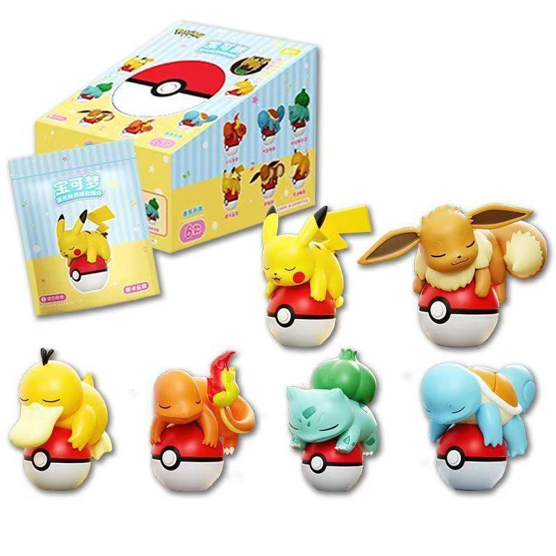 Model Kit Eevee - Pokemon Sleeping Series Blind Box Cute