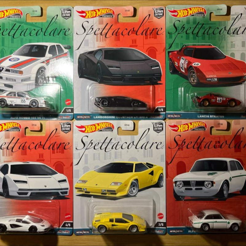 Model Kit Alfa Romeo - Hot Wheels Premium Car Culture Spettacolare