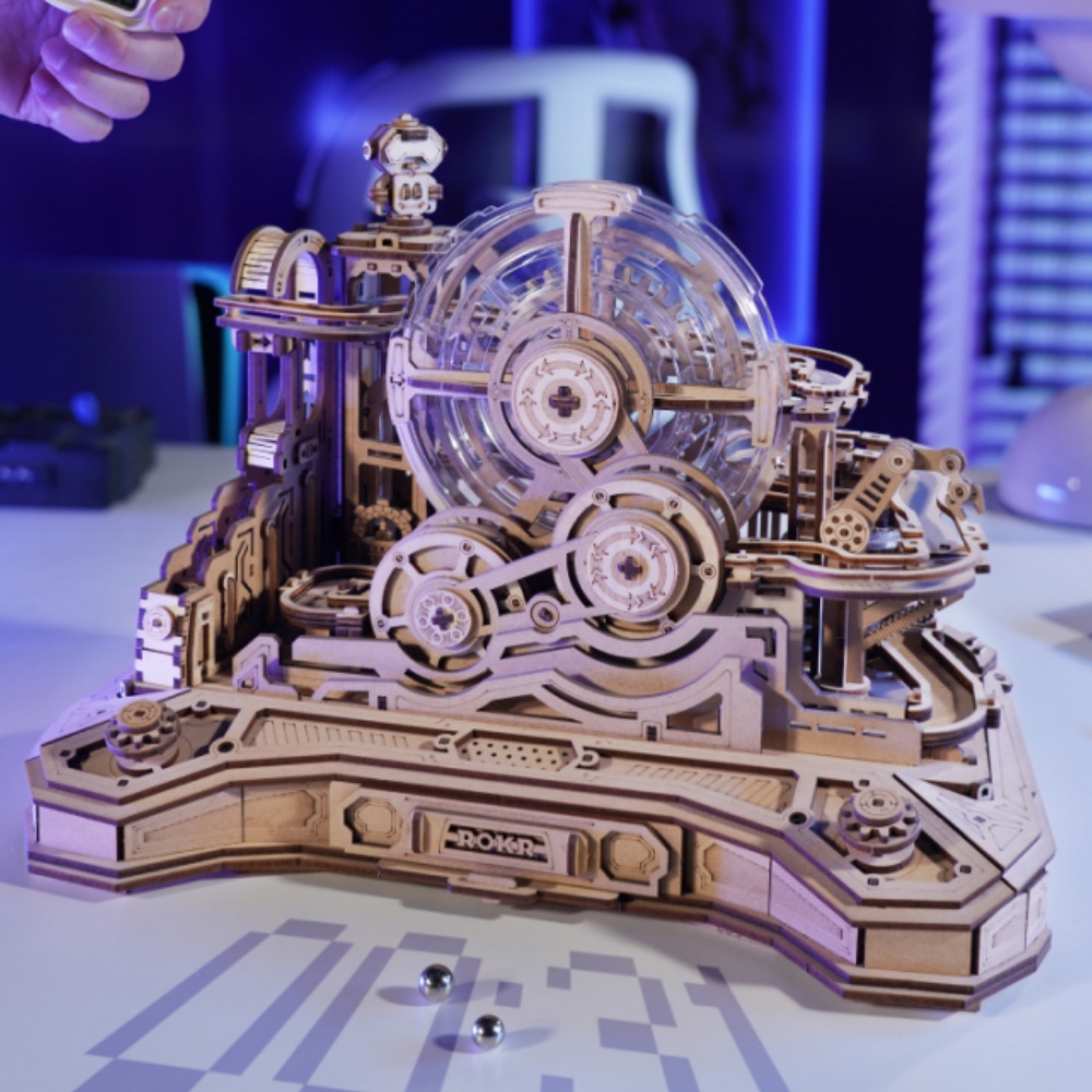Model Kit Revell - Robotime Rokr Pinball Model Gear Ball