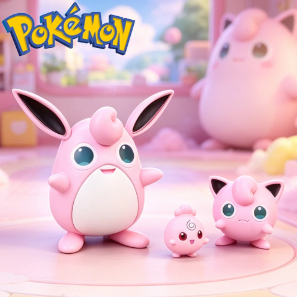 Model Kit Quick Pokemon - 2-5.5cm Cute Cartoon Character Mini PVC