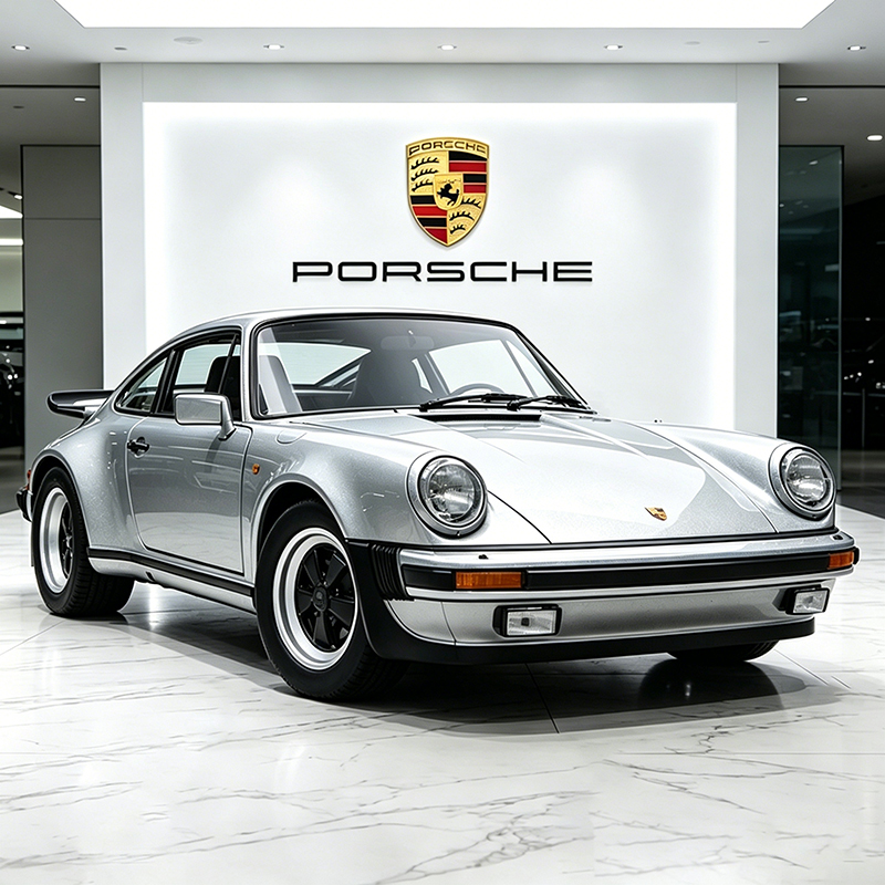 Model Kit Volkswagen - WELLY 1:24 Porsche 911 Turbo 3.0