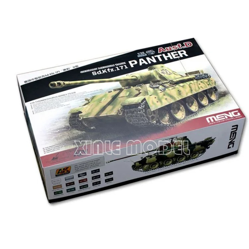 Model Kit Plastic - MENG Model Building Kits 1/35 TS-038