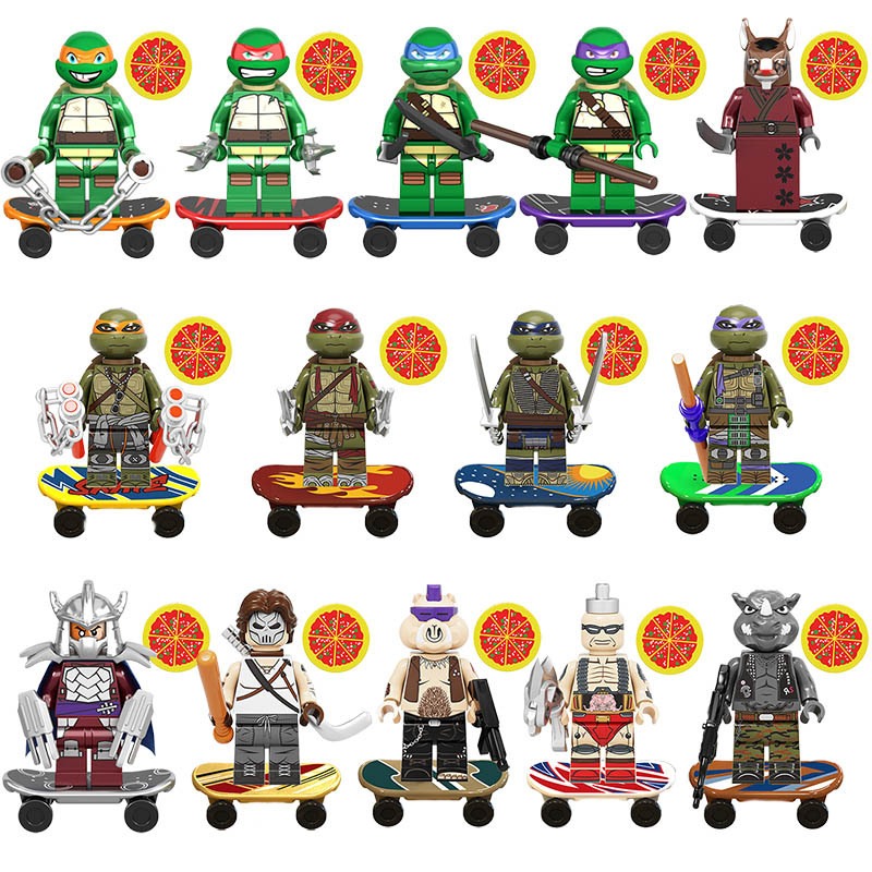 Model Kit Plastic - KDL831 cartoon series Teenage Mutant Ninja