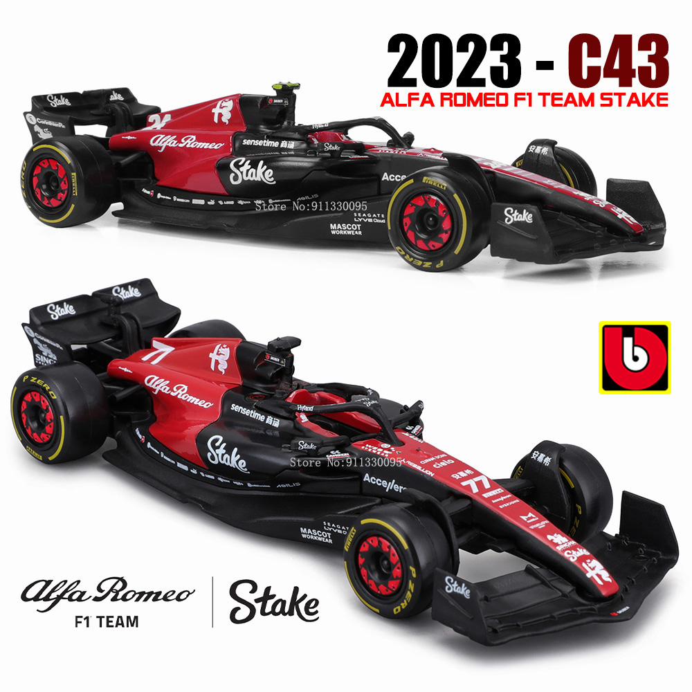 Bburago 1:43 Alfa Romeo F1 Tea - огляд і ціна Model Kit Alfa Romeo