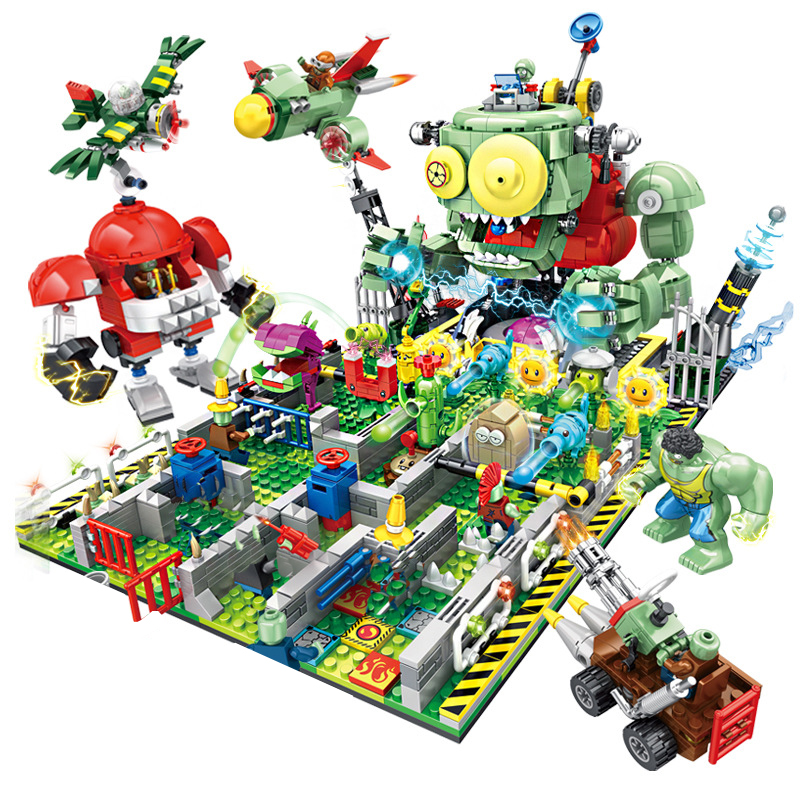 Plants vs. Zombies Battle of t - огляд і ціна Model Kit Vs Lego