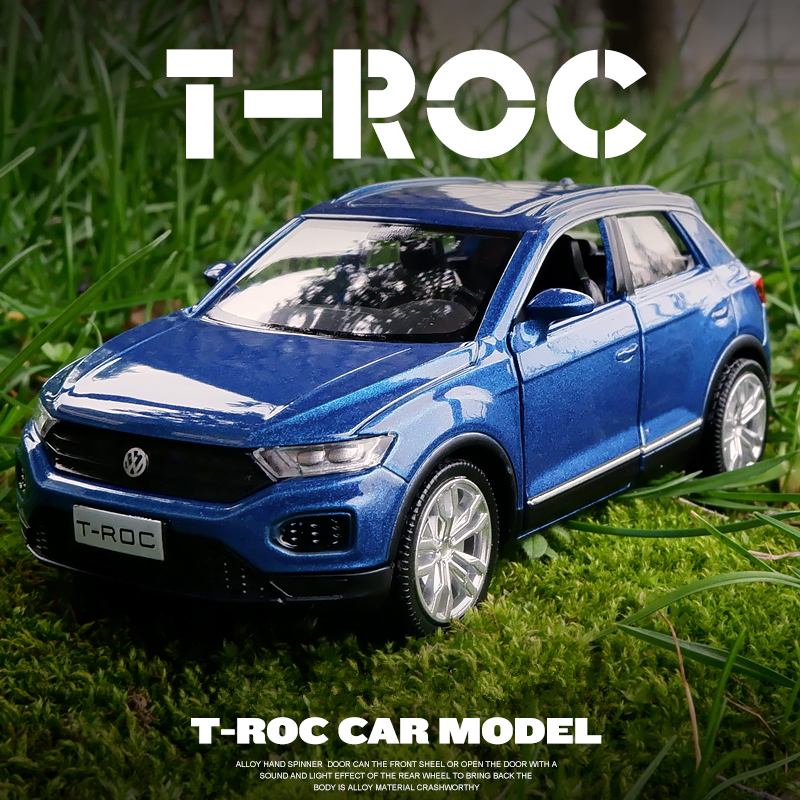 1:36 Volkswagen T-ROC SUV Allo - огляд і ціна Model Kit Volkswagen