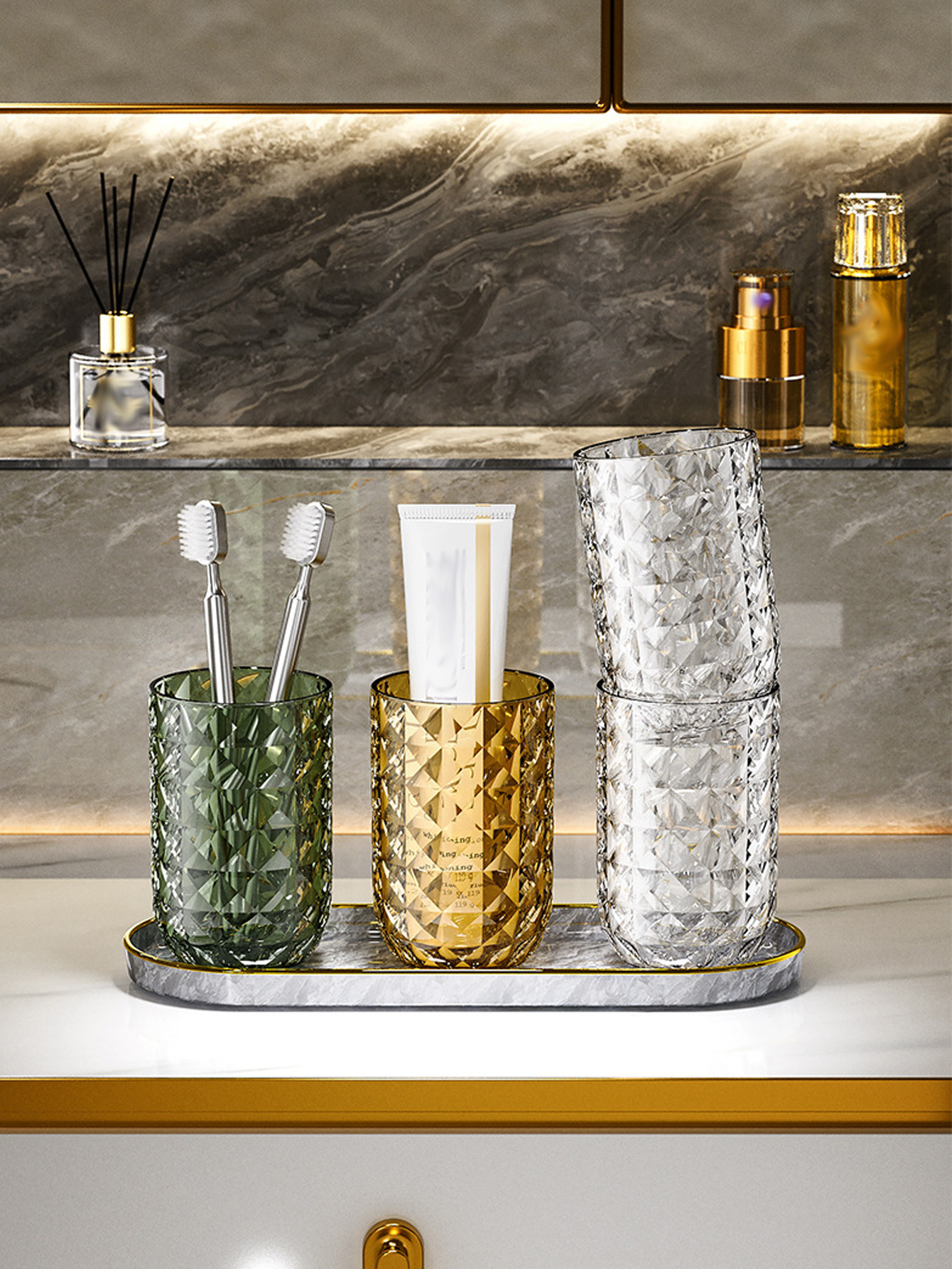1Pcs Bathroom Cup Toothbrush H - огляд і ціна Model Kit Quick
