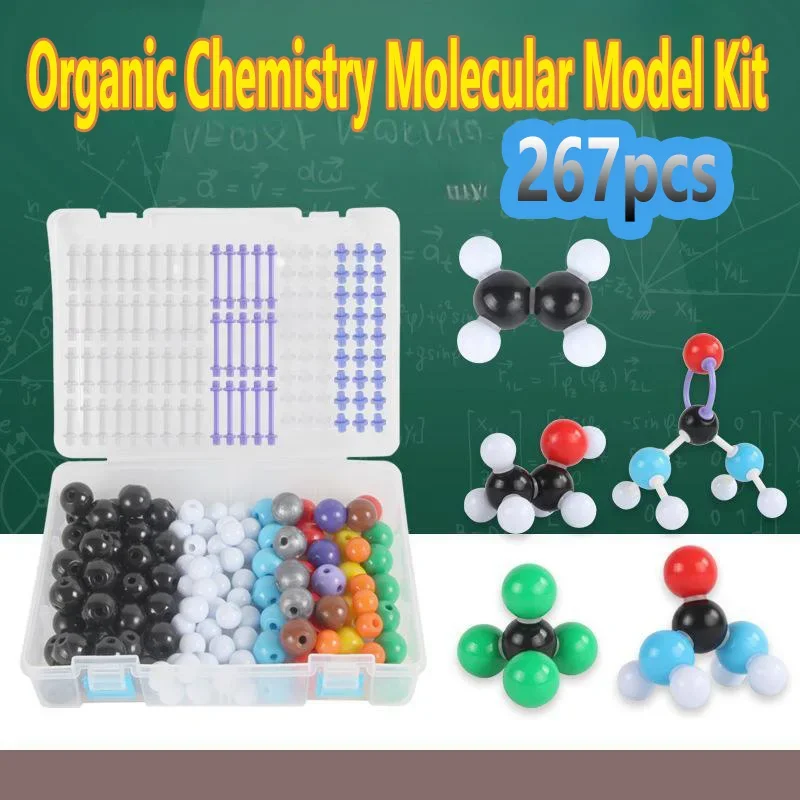 267pcs Atom Structure Set Chem - огляд і ціна Model Kit Exodia
