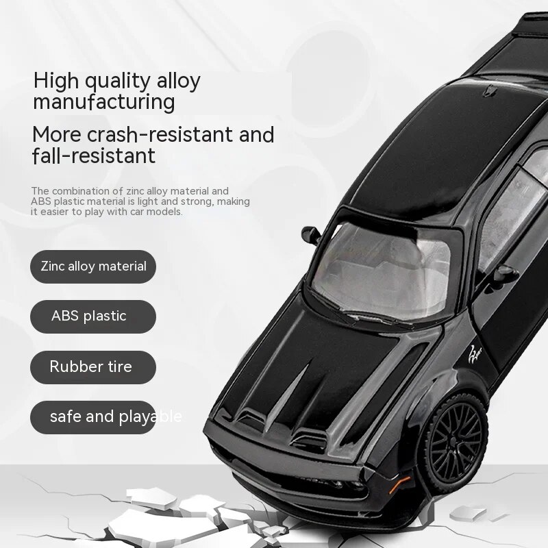 Dodge Challenger Hellcat Toy C - огляд і ціна Model Kit Volkswagen
