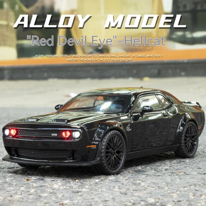 Dodge Challenger Hellcat Toy C - огляд і ціна Model Kit Volkswagen