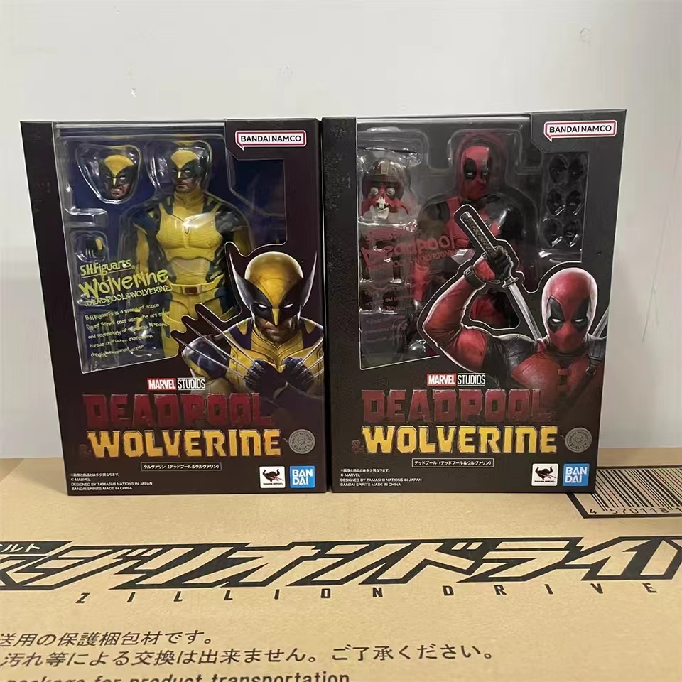Original box Bandai SHF In sho - огляд і ціна Model Kit Wolverine
