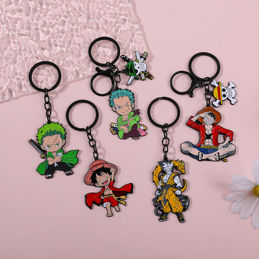 One Piece Anime Keychain Set - - огляд і ціна Model Kit One Piece Bandai