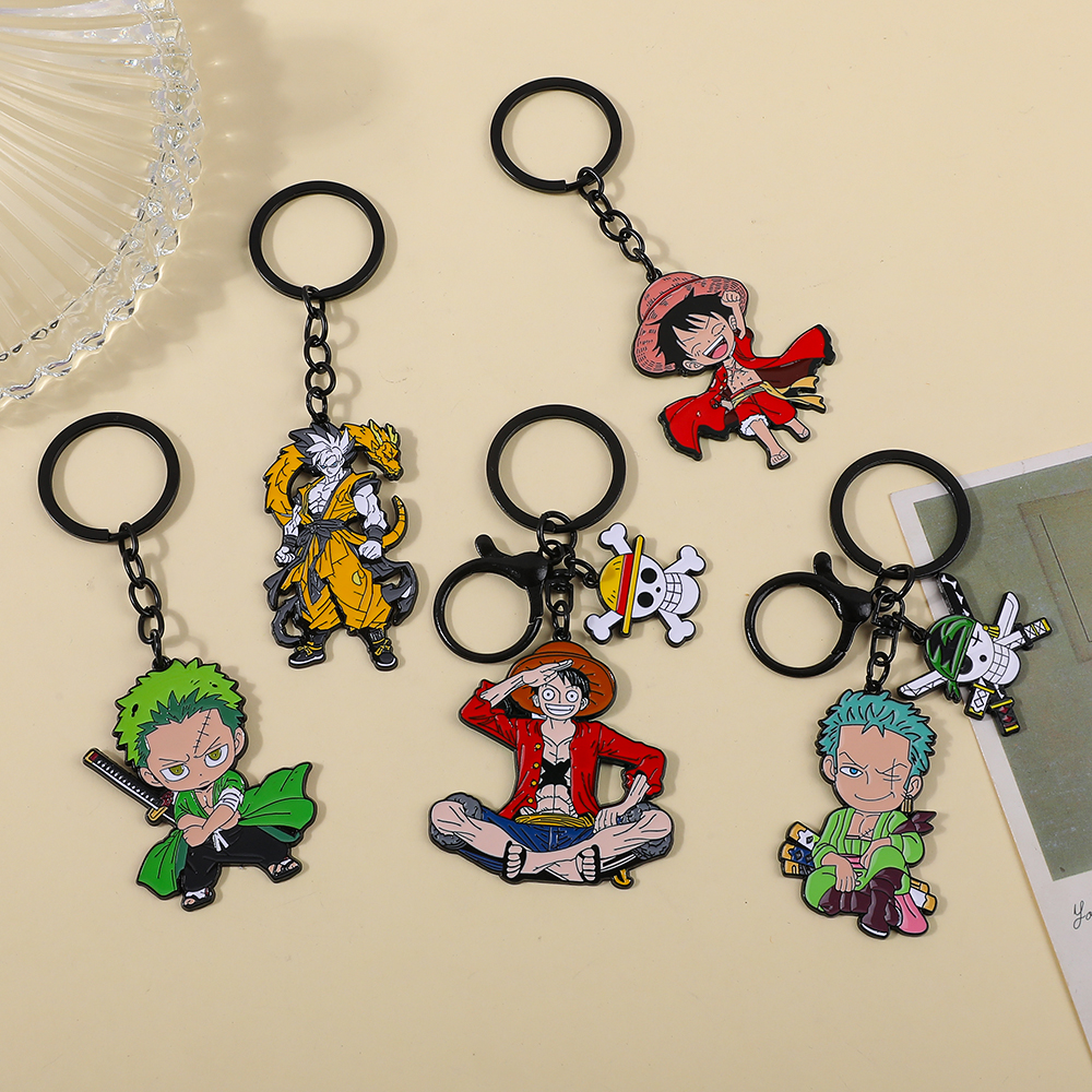 One Piece Anime Keychain Set - - огляд і ціна Model Kit One Piece Bandai