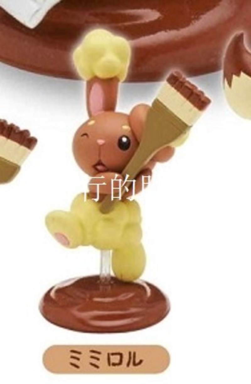 Pokemon Figures Eevee Greedent - огляд і ціна Model Kit Eevee