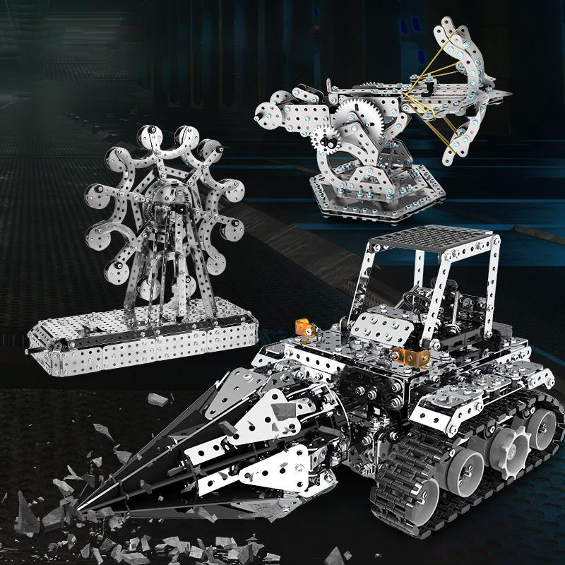 3D Metal Building Block Fighte - огляд і ціна Model Kit Revell