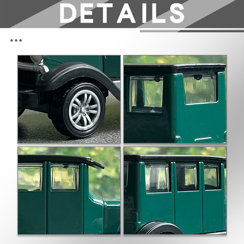 1:43 Alloy Vintage Diecast Car - огляд і ціна Model Kit Volkswagen