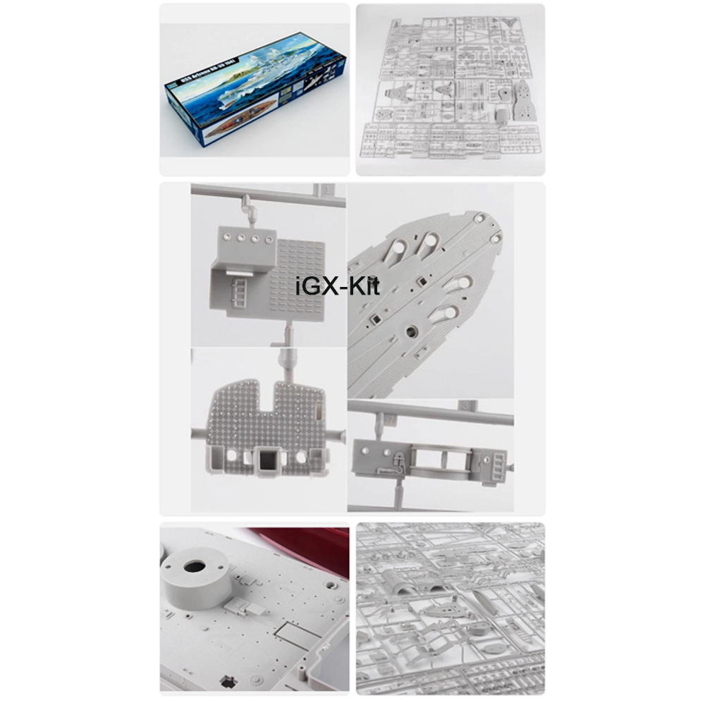 Trumpeter 03701 1/200 Scale US - огляд і ціна Model Kit Uss Arizona
