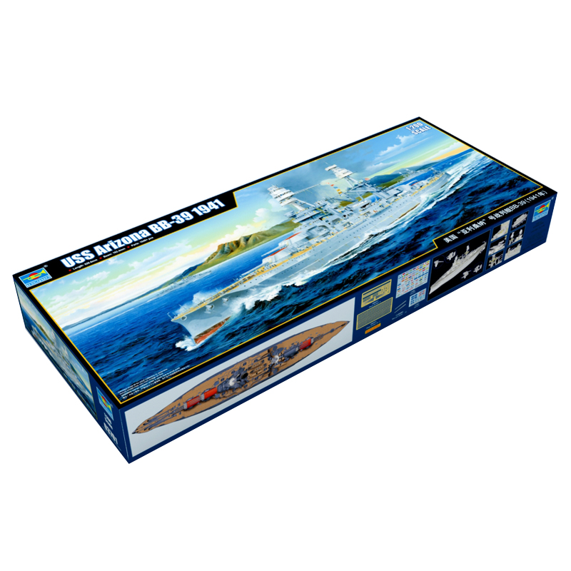 Trumpeter 03701 1/200 Scale US - огляд і ціна Model Kit Uss Arizona