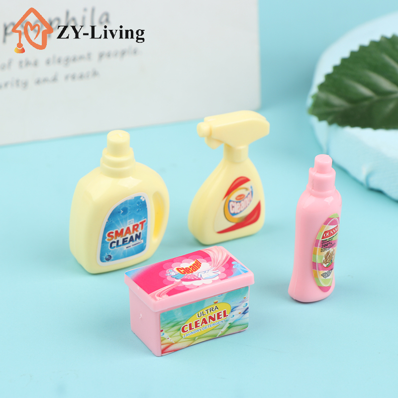 4Pcs/Set Doll Cleaning Bucket  - огляд і ціна Model Kit Plastic