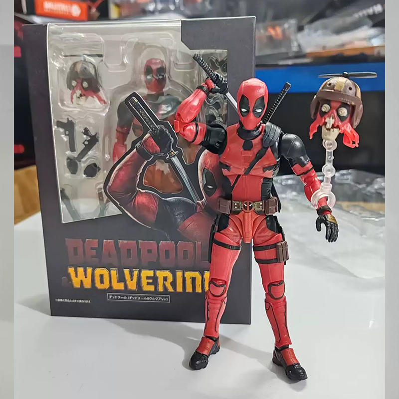 Deadpool Action Figure SHF Dea - огляд і ціна Model Kit Wolverine