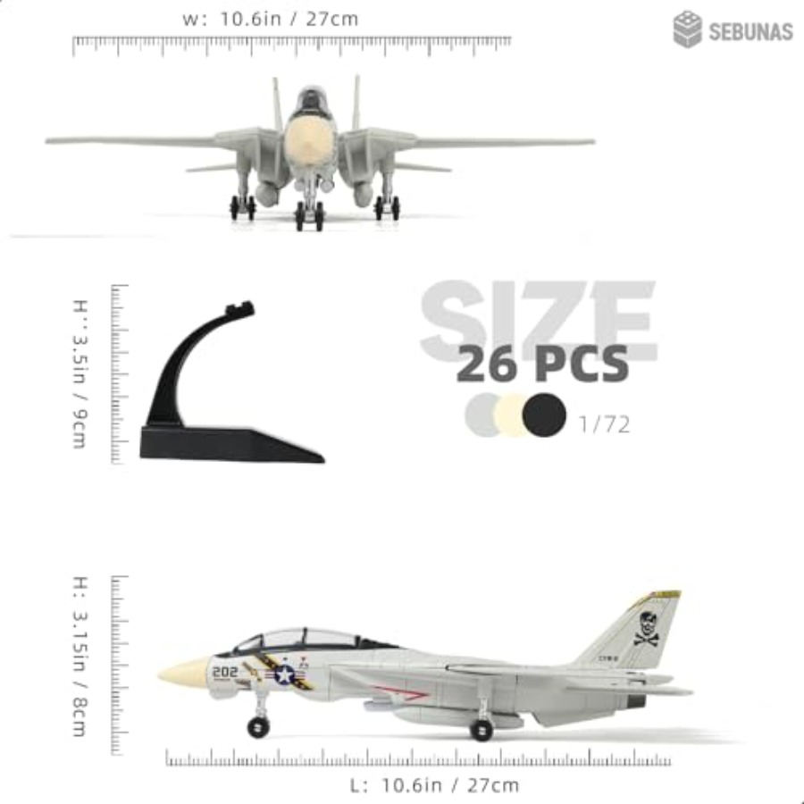 F-14 Tomcat 3D Quick Build Mod - огляд і ціна Model Kit Quick