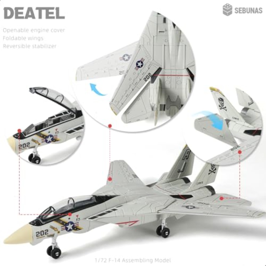 F-14 Tomcat 3D Quick Build Mod - огляд і ціна Model Kit Quick