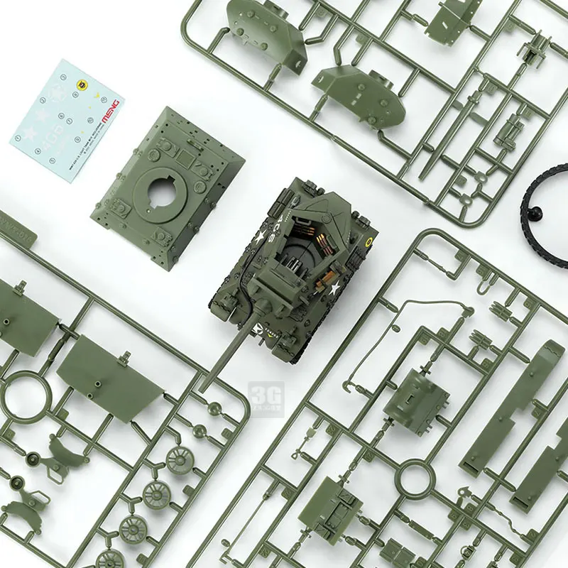 MENG model WWT-020 American M1 - огляд і ціна Model Kit Wolverine