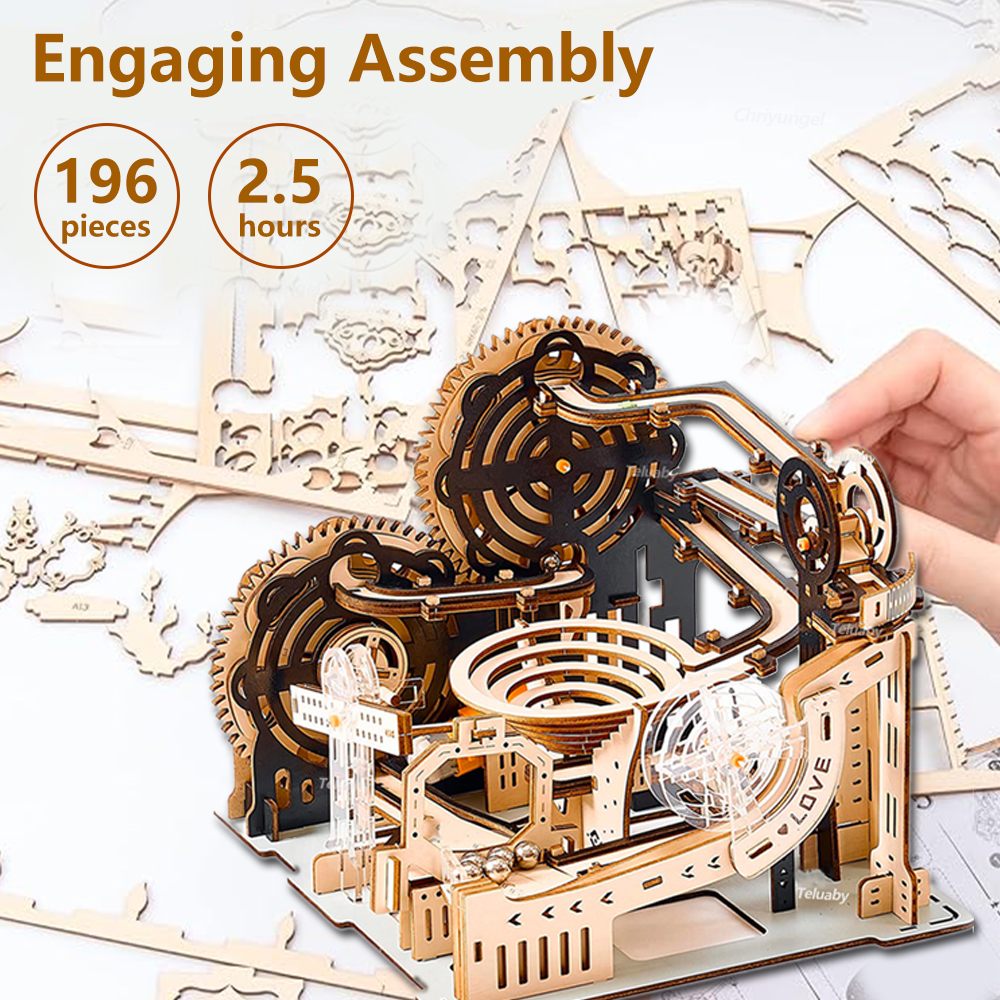 3D Wooden Puzzle Marble Run Se - огляд і ціна Model Kit Revell
