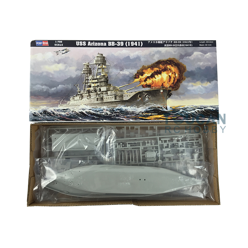 Hobby Boss 83401 1/700 USS Ari - огляд і ціна Model Kit Uss Arizona