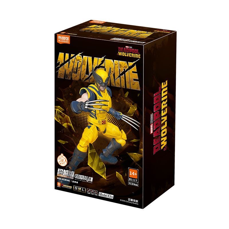 In Stock BLOKEES Spider-Man Ac - огляд і ціна Model Kit Wolverine