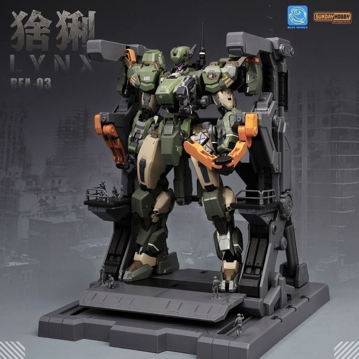 NEW MingjiangZhuan BLUE WHALE  - огляд і ціна Model Kit Xà Nữ