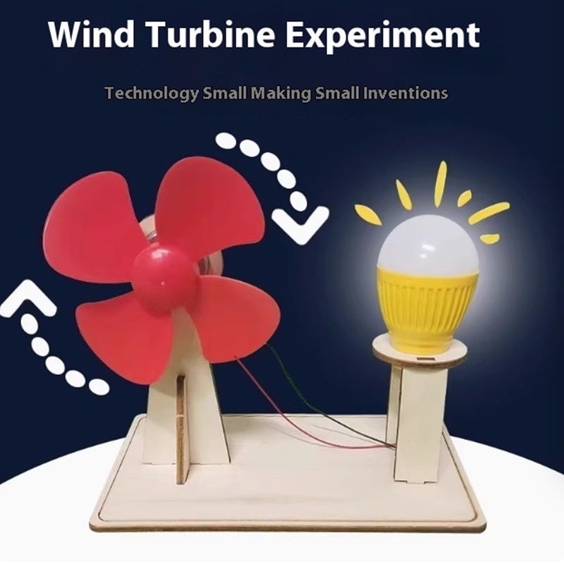 DIY Wooden Wind Turbine Model  - огляд і ціна Model Kit Fantasy