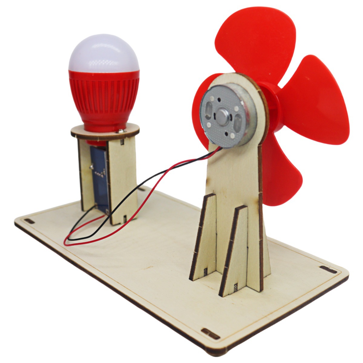 DIY Wooden Wind Turbine Model  - огляд і ціна Model Kit Fantasy