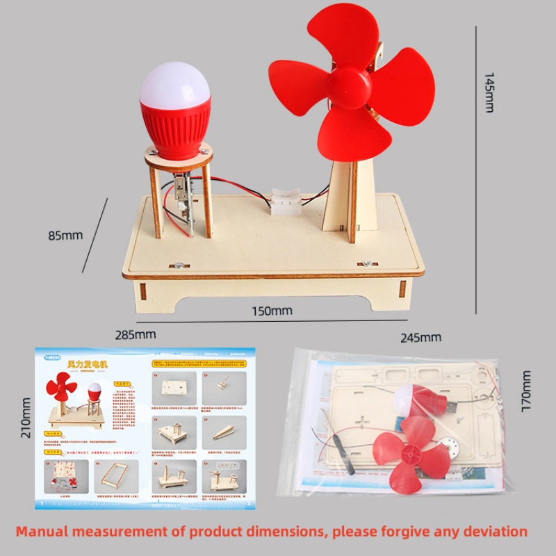 DIY Wooden Wind Turbine Model  - огляд і ціна Model Kit Fantasy