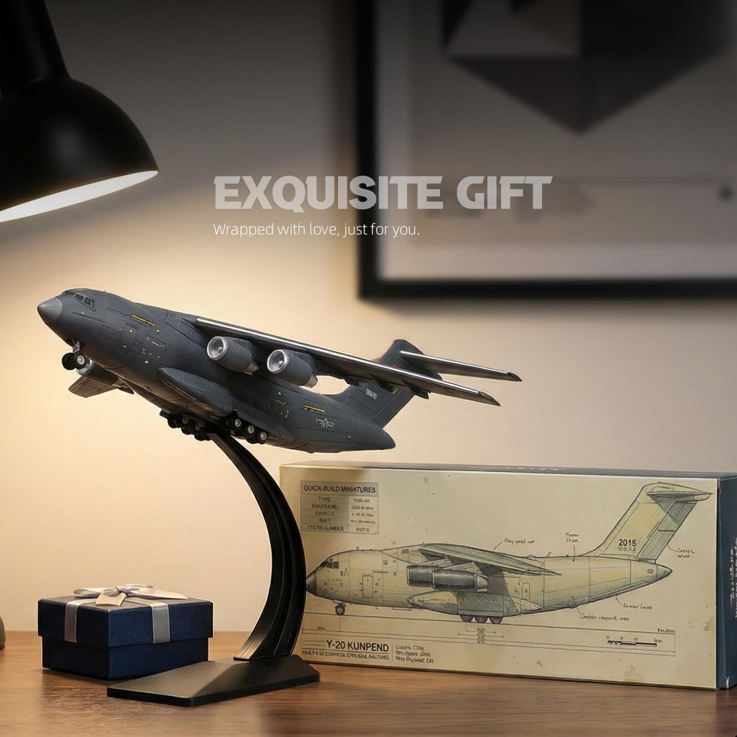 1:100 Scale Y-20 Transport Air - огляд і ціна Model Kit Quick