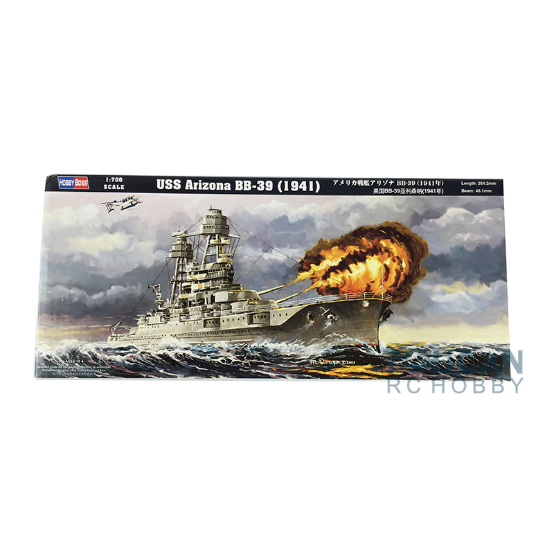 Hobby Boss 1/700 USS Arizona B - огляд і ціна Model Kit Uss Arizona