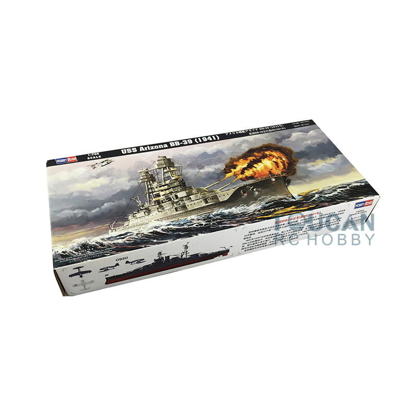 Hobby Boss 1/700 USS Arizona B - огляд і ціна Model Kit Uss Arizona