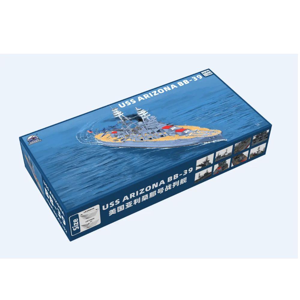 CY CY102 1/350 Scale USS ARIZO - огляд і ціна Model Kit Uss Arizona