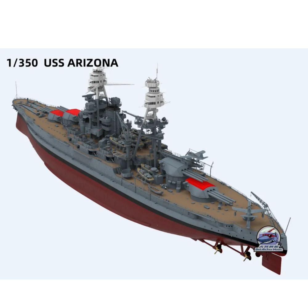 CY CY102 1/350 Scale USS ARIZO - огляд і ціна Model Kit Uss Arizona