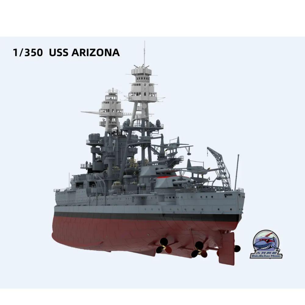 CY CY102 1/350 Scale USS ARIZO - огляд і ціна Model Kit Uss Arizona