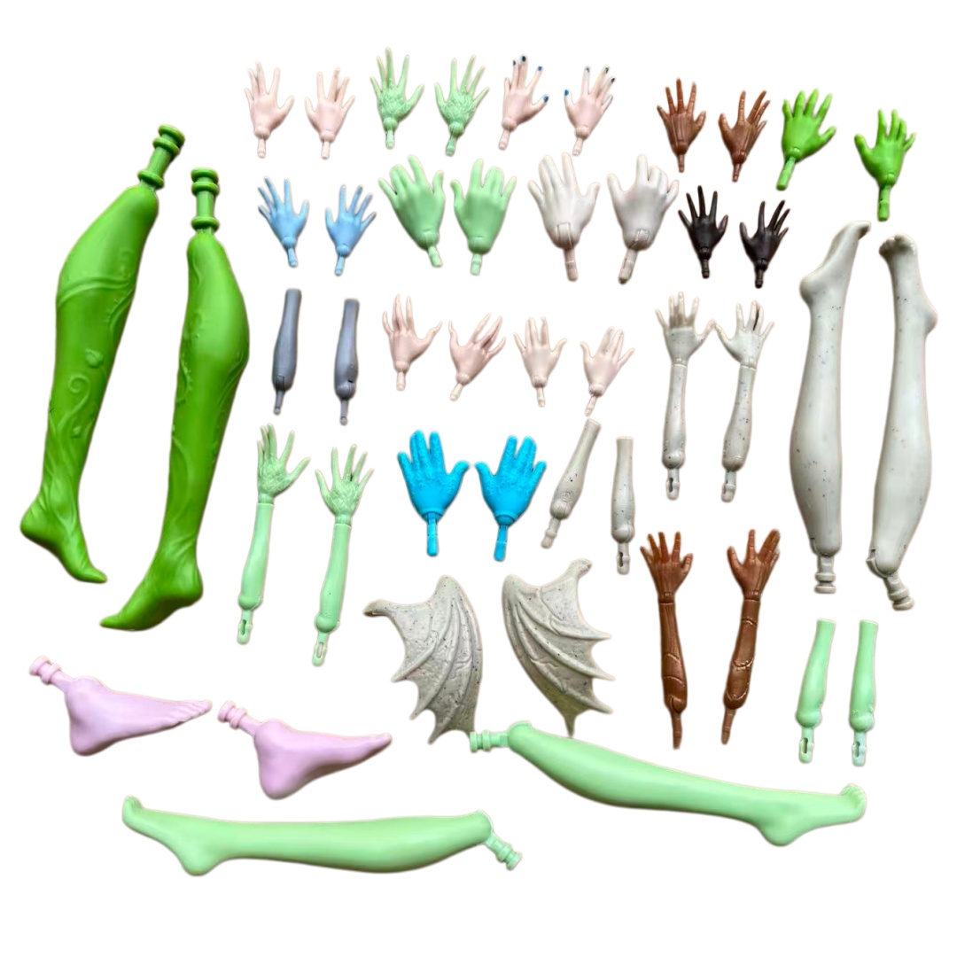 Monster Doll Replacement Parts - огляд і ціна Model Kit Plastic