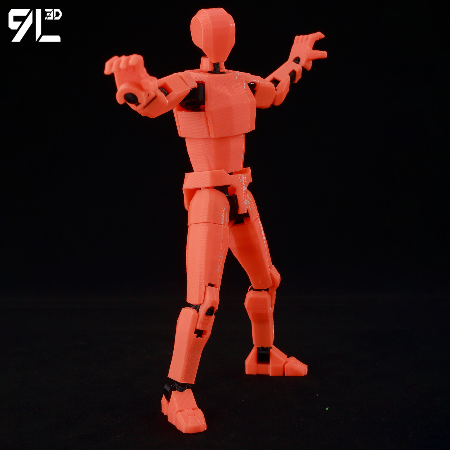 9L 3D Printed Articulated Dumm - огляд і ціна Model Kit One Piece Bandai