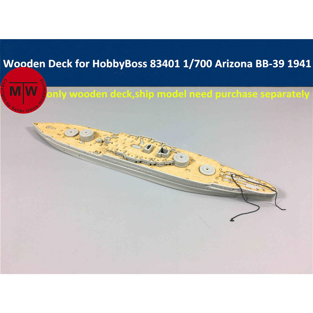 1/700 Scale Wooden Deck for Ho - огляд і ціна Model Kit Uss Arizona
