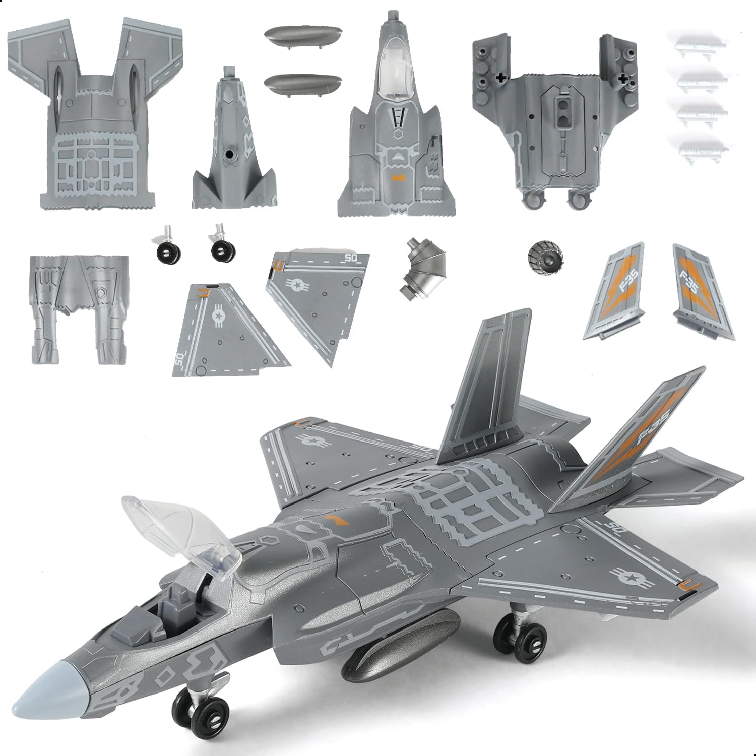 1:72 Scale F-35 Fighter Jet Qu - огляд і ціна Model Kit Quick