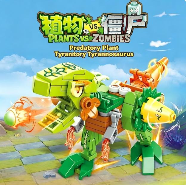 Plants vs. Zombies Battle of t - огляд і ціна Model Kit Vs Lego