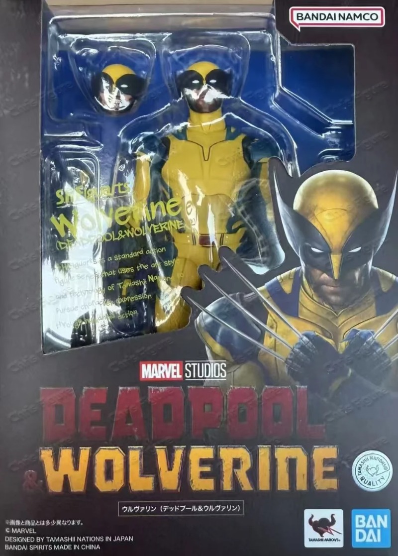 Original box Bandai SHF In sho - огляд і ціна Model Kit Wolverine