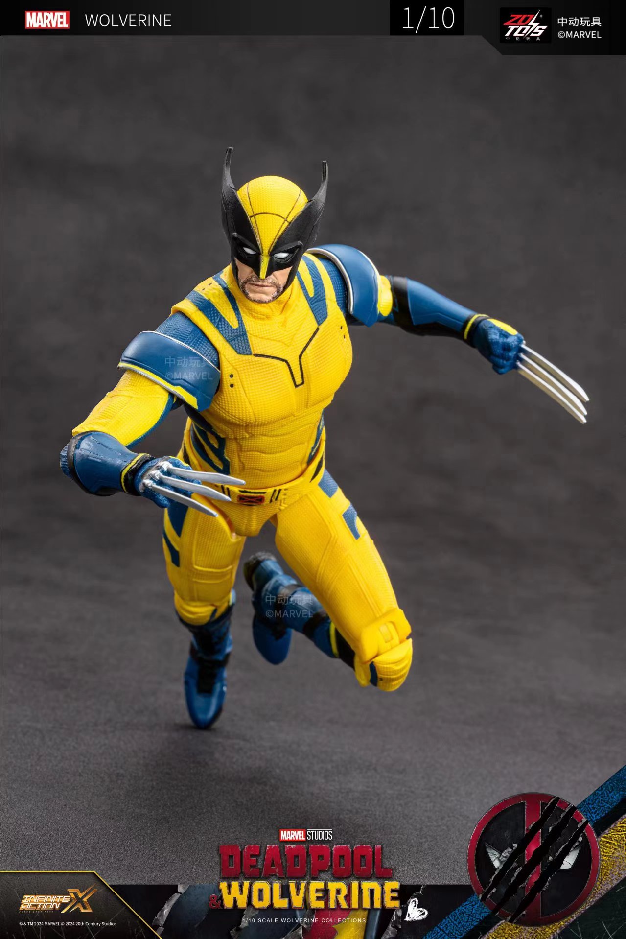 ZDTDS Deadpool & Wolverine X-M - огляд і ціна Model Kit Wolverine