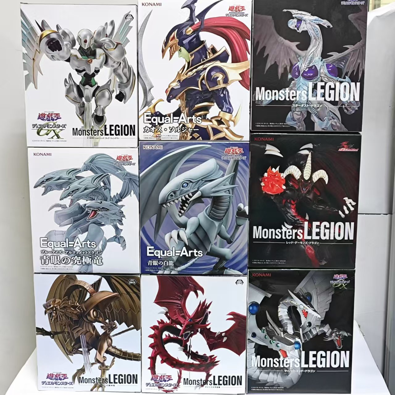 Original KONAMI Yu-Gi-Oh! Red- - огляд і ціна Model Kit Exodia