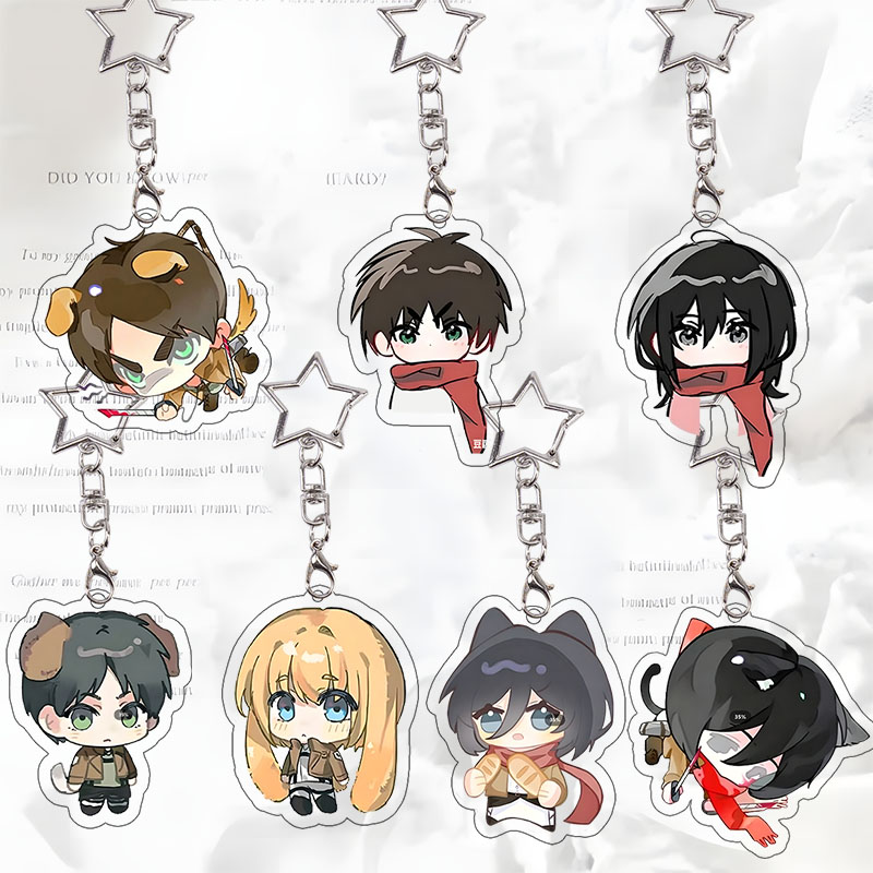 Attack on Titan Acrylic Keycha - огляд і ціна Model Kit Plastic