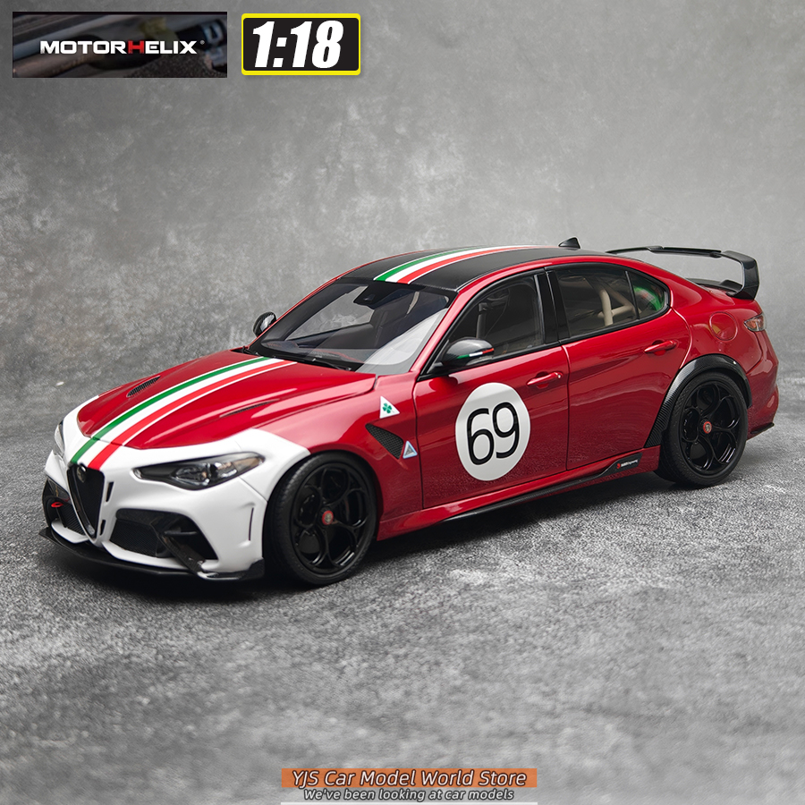 MOTORHELIX  1/18  Alfa Romeo G - огляд і ціна Model Kit Alfa Romeo